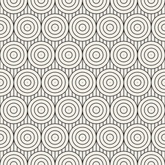 Vector seamless pattern. Modern stylish abstract texture. Repeating geometric tiles