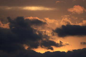 sunset glow