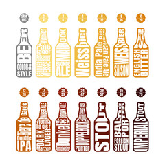Beer color chart