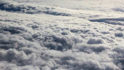 Nubes desde el avión
