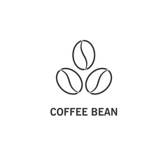 Coffee bean icon