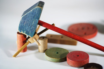 Desert liquor fine sand trickles into a champagne glass 
