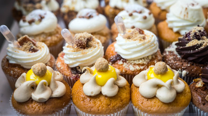 Muffins at Chocolate Exhibition, 