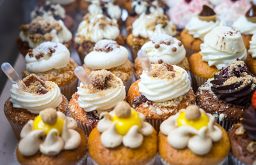 Muffins at Chocolate Exhibition, 