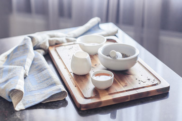 Preparation organic natural cosmetics