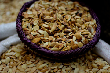 seeds in a market in Marrakesh