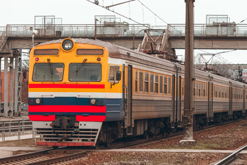 Obraz premium Passenger electric train