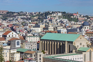 cityscape of buildings in naples