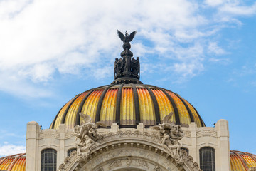 Fine arts palace museum in Mexico City