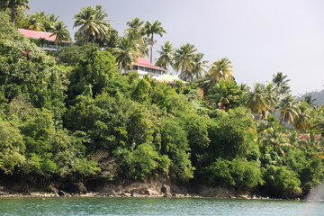 Île de Sainte Lucie (Caraïbes) et Castries, capitale