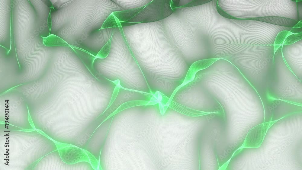 Poster abstract background with animation swinging lines in beautiful organic slow motion. macro look. abst