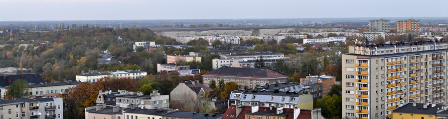 Opole z wieży katedry