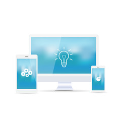 Electronic Devices Illustration