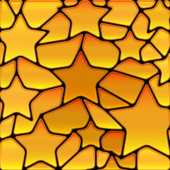 abstract vector stained-glass mosaic background