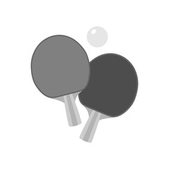 Table tennis icon. Vector Illustration