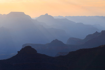 Obraz premium Grand Canyon National Park, South Rim, Arizona, USA
