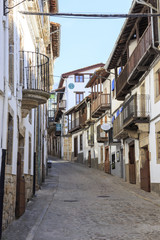 Fototapeta na wymiar House in the town of Candelario in Spain. 