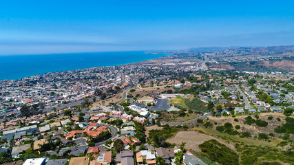 Aerial San Clemente looking towards Dana Point - obrazy, fototapety, plakaty