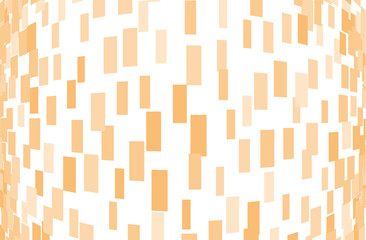 Abstract geometric pattern with squares, rectangles. Orange color Vector illustration