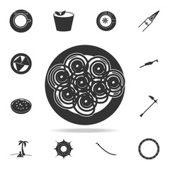 jalebi icon. Detailed set of Indian Culture icons. Premium quality graphic design. One of the collection icons for websites, web design, mobile app