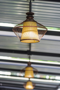 Beautiful modern ceiling lamp interior decoration contemporary