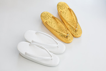 結婚式和装の草履