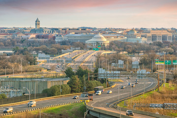 Washington, D.C. city skyline