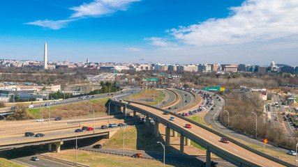 Washington, D.C. city skyline