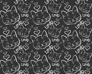 Seamless Cat Backgrounds