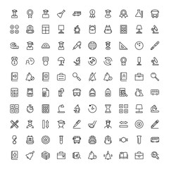 Flat icon set