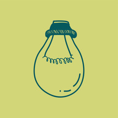 Illustration of a light bulb