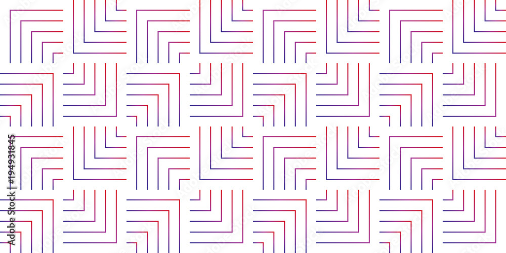 Poster Pattern geometric gradient colorful line chevron seamless design abstract background texture.