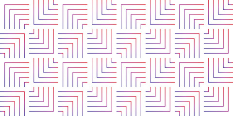 Pattern geometric gradient colorful line chevron seamless design abstract background texture.