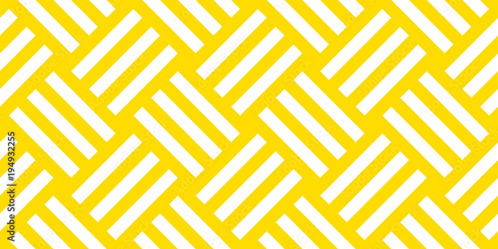 Poster summer background diagonal stripe pattern seamless yellow and white.