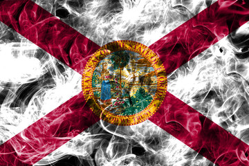Florida state smoke flag, United States Of America