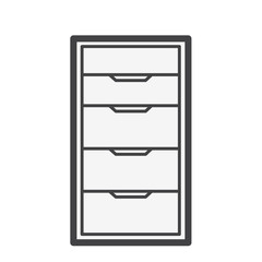 Illustration of document drawer