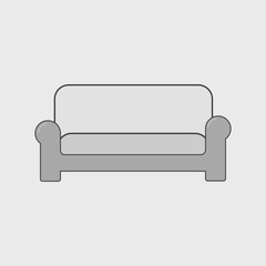 Illustration of sofa icon