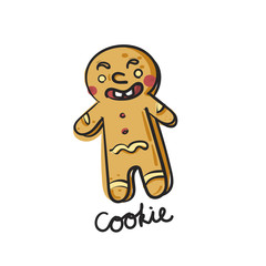 Illustration drawing style of cookie