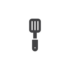 Kitchen spatula vector icon. filled flat sign for mobile concept and web design. Spatula turner simple solid icon. Symbol, logo illustration. Pixel perfect vector graphics