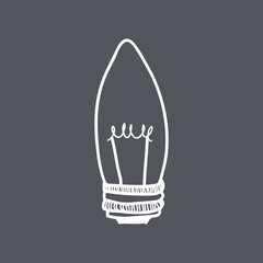 Illustration of a light bulb