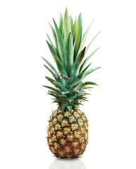 Fototapeta premium Pineapple on white background.