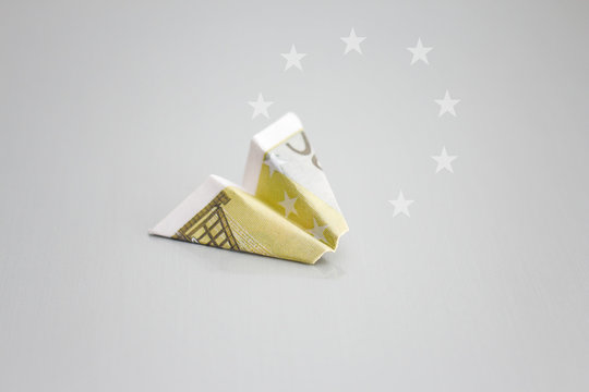 a small plane out of money