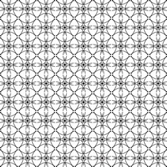 Stylish Black And White Geometric Graphic Pattern Vector Illustration