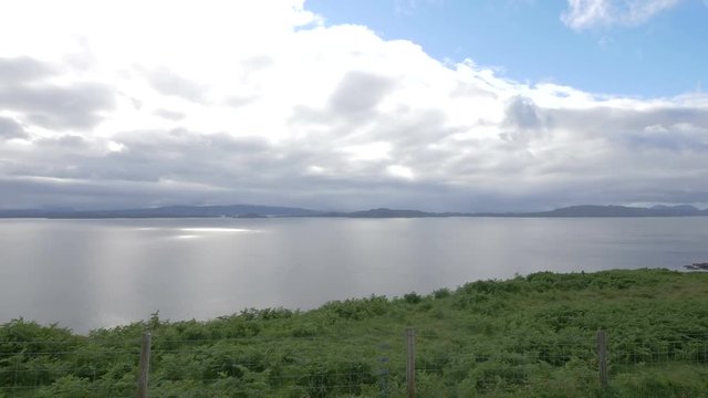 The coast of Scotland's Isle of Skye