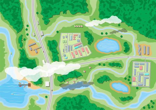 Cartoon Map Town Images – Browse 33,082 Stock Photos, Vectors, and Video |  Adobe Stock