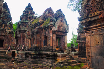 Banteay Srei temple, Angkor, Cambodia