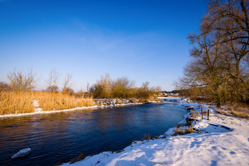 Zimowy dzień nad rzeką Supraśl © podlaski49