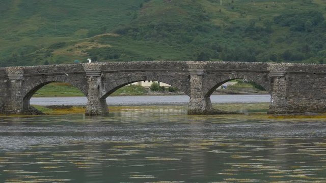 Stone bridge with arches