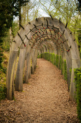 Strange Tunnel in the Garden of Marqueyssac