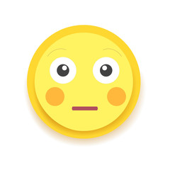 Emodji Icon. Emoticon for chat, messages,web. Isolated vector illustration 